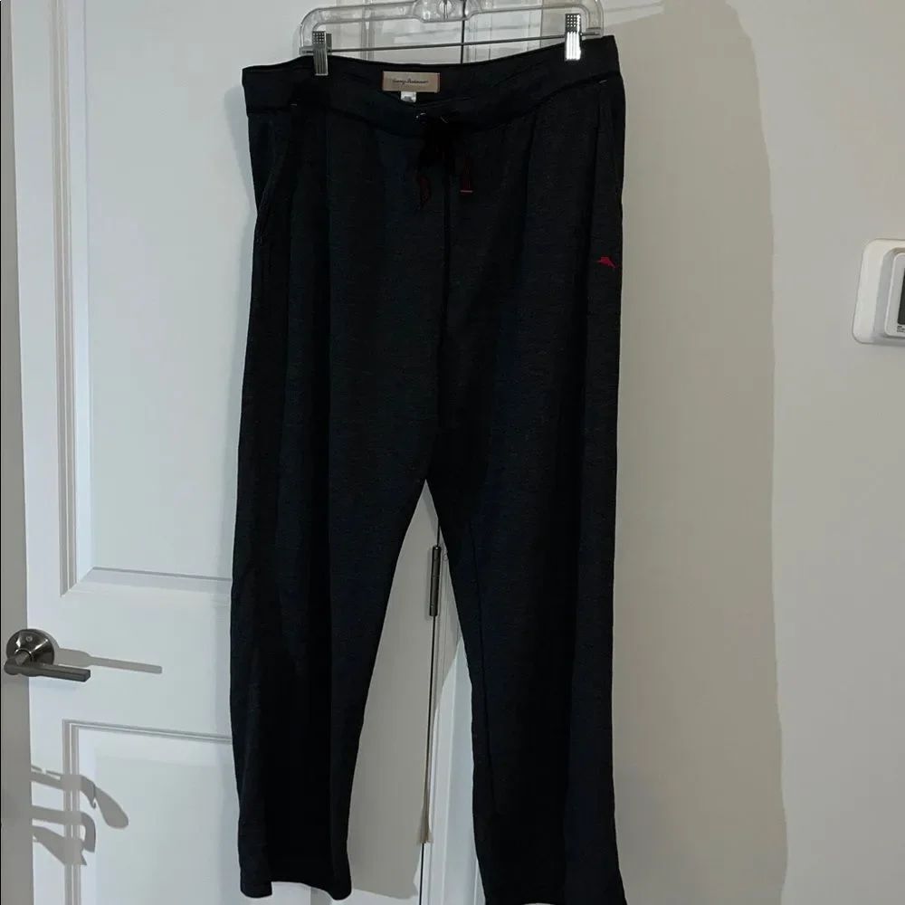 Tommy Bahama Dark Charcoal Gray Sailfish Island Zone Casual Mens Lounge Pants XL